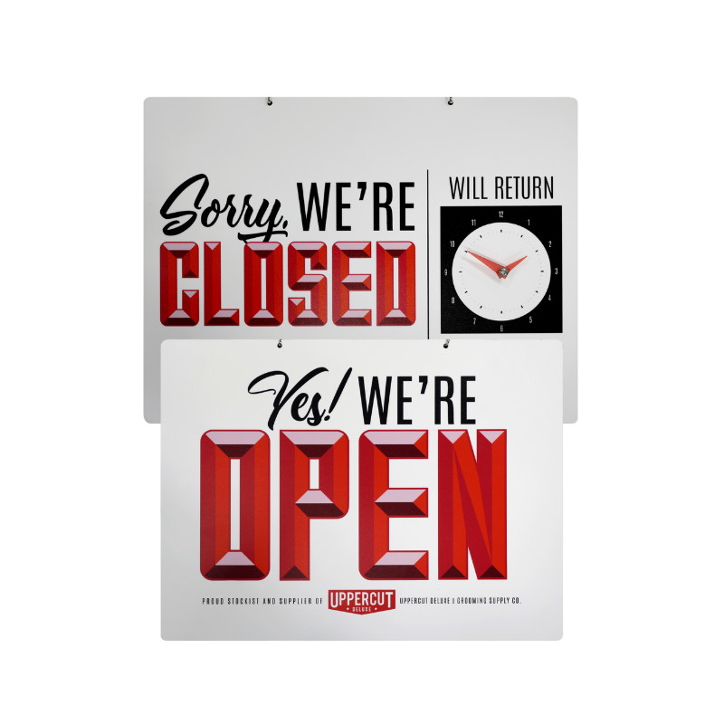 Panneau Open Close Sign 2025 Uppercut