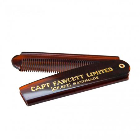 Peigne de Poche Pliant à Barbe – Captain Fawcett [CF.82T]