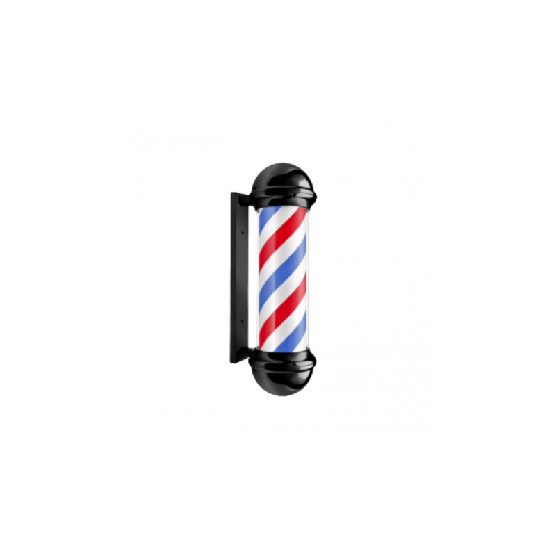 Enseigne pour salon barber pole - Black 70cm - BARBURYS