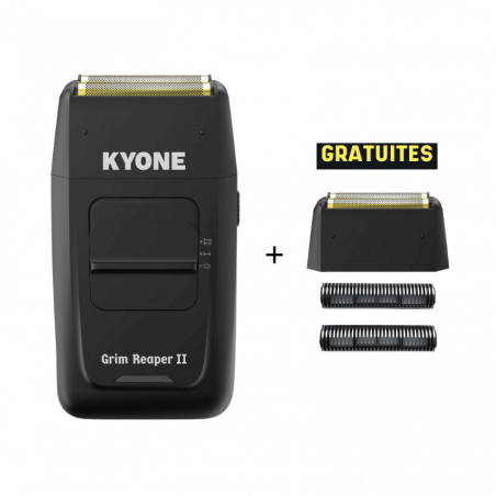 Shaver Grim Reaper II Dual Foil + Silver Reaper Cutters & Foil Set