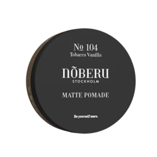 Pommade Matte Tabac Vanille | Tenue naturelle & parfum chic – O’Barbershop