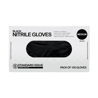 Gants en nitrile noir