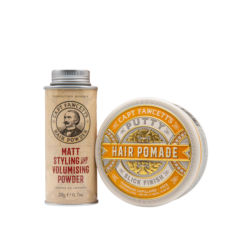 Coffret Poudre Coiffante & Cire cheveux Putty Pomade