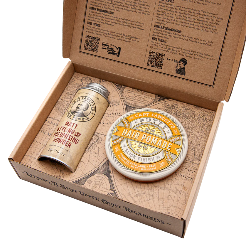 Coffret Poudre Coiffante & Cire cheveux Putty Pomade