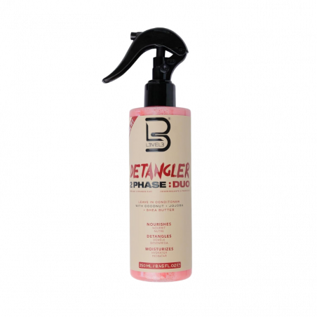 Spray démêlant biphasé