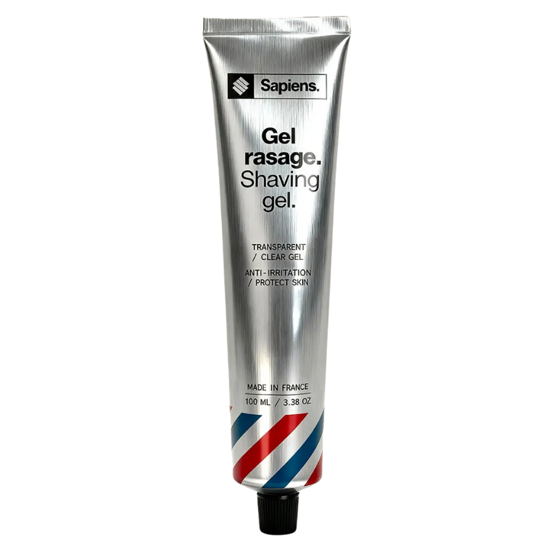 Gel de Rasage Transparent Sapiens | Précision & Protection – O’Barbershop