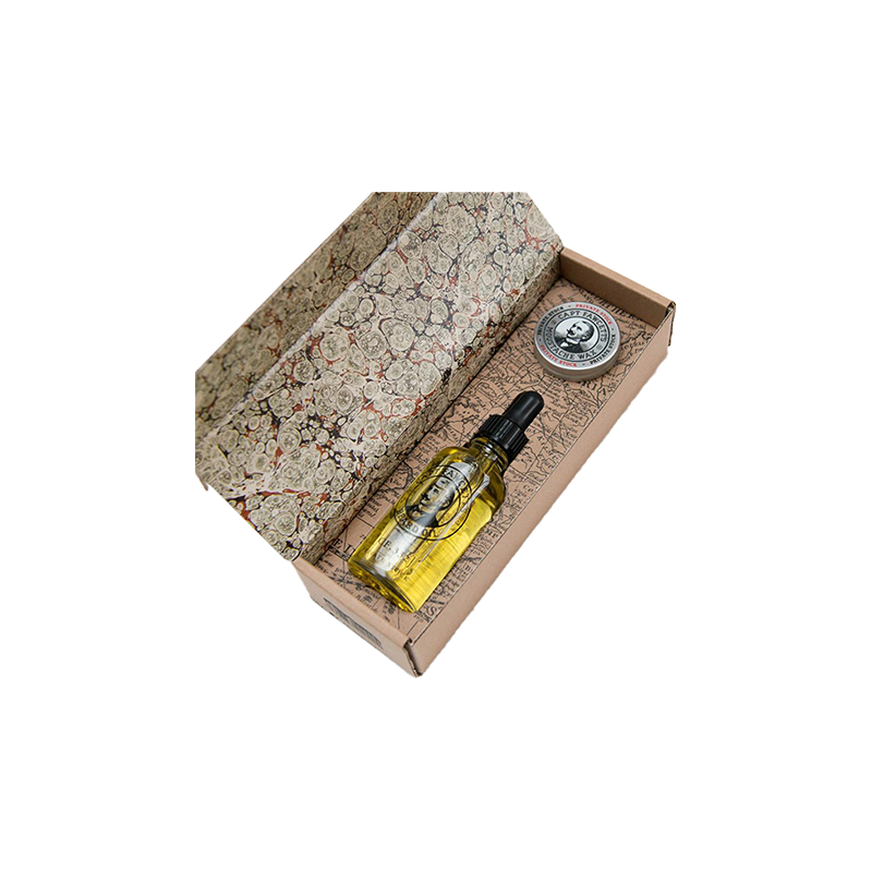 Coffret Private Stock Huile Barbe & Cire Moustache