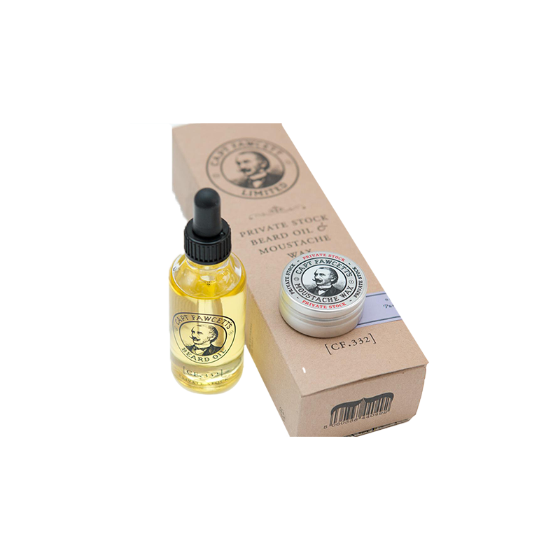 Coffret Private Stock Huile Barbe & Cire Moustache