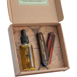 Coffret Huile Barbe & Peigne