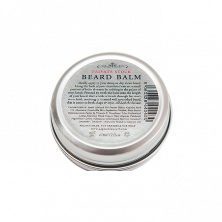 Baume Barbe Private Stock | Soin intense & parfum raffiné – O’Barbershop