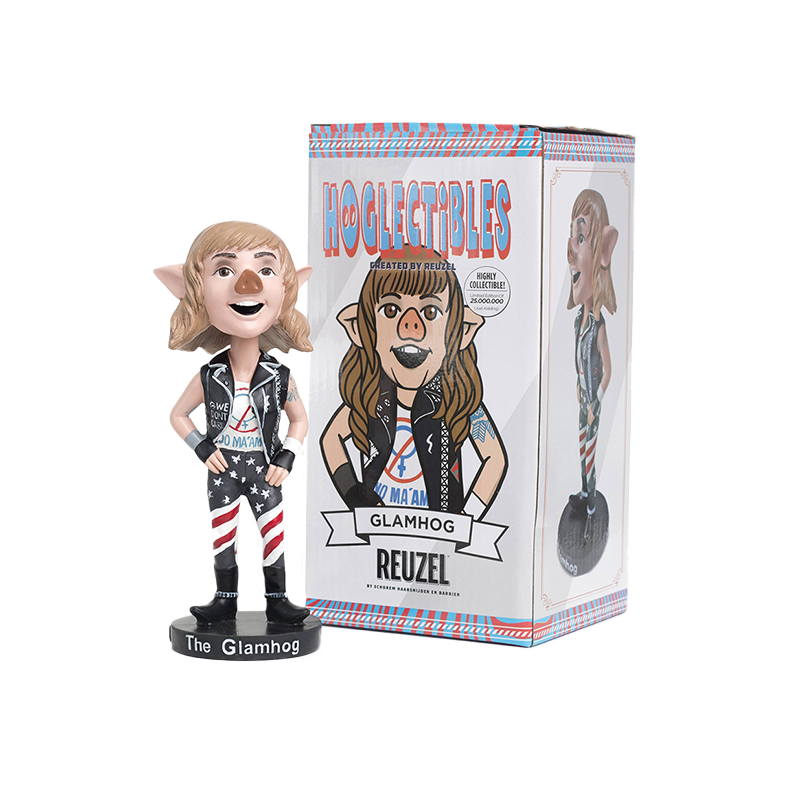 Statuette Glamhog | Décoration barber originale – O’Barbershop