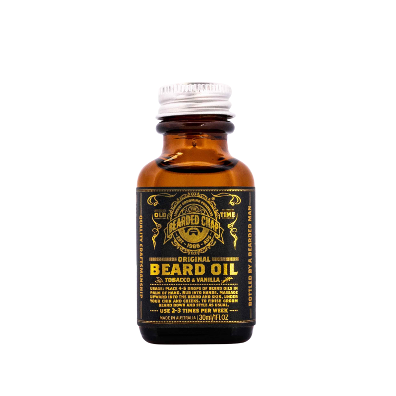 Huile Barbe Tabac Vanille | Édition limitée & parfum intense – O’Barbershop