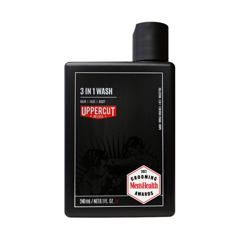 Uppercut 3 en 1 Wash | Cheveux, barbe & corps – O’Barbershop