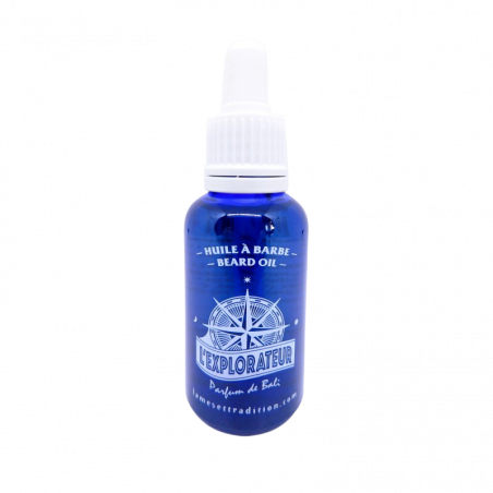 Huile Barbe L’Explorateur | Aventure & Fraîcheur – O’Barbershop