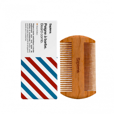Peigne à Barbe en Bois | Démêlage doux & naturel – O’Barbershop
