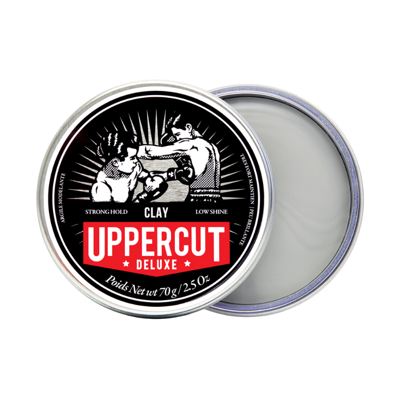 Uppercut Clay | Finition mate & tenue forte – O’Barbershop