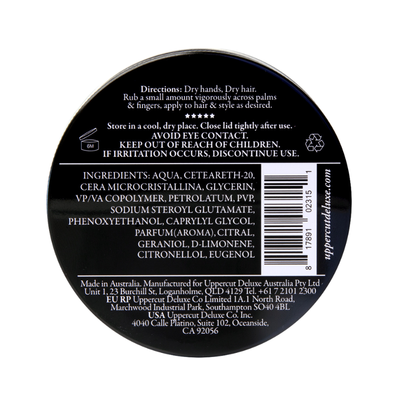 Uppercut Deluxe - Cire Cheveux à Base d'Eau