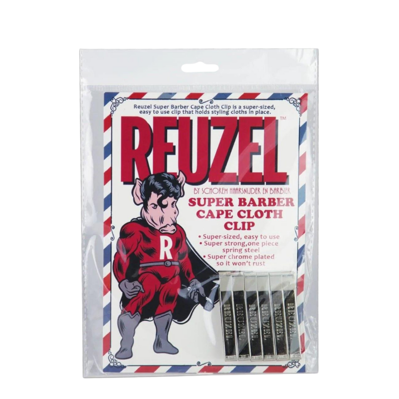 Pinces Cape Reuzel x6 | Maintien optimal en coupe – O’Barbershop