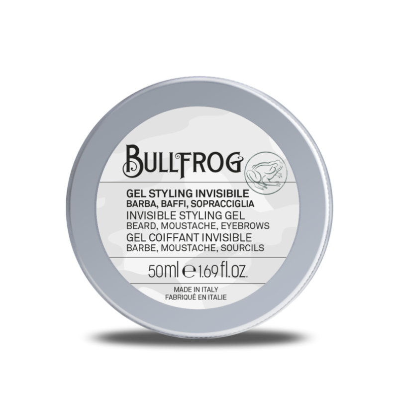 Gel Coiffant Barbe & Moustache Bullfrog | Fixation Discrète – O’Barbershop