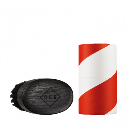 Brosse Barbe Premium | Bois naturel & poils doux – O’Barbershop