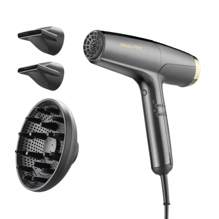Sèche-cheveux Falco Or | Technologie ionique Babyliss – O’Barbershop