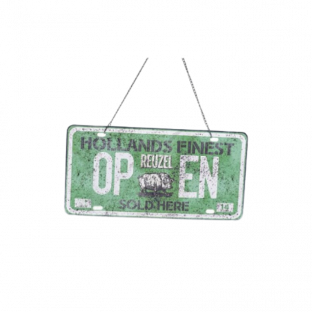 Plaque Open/Closed | Affichez vos horaires avec style – O’Barbershop