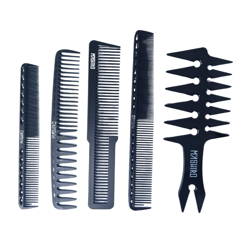 Kit Peignes Carbone Mashiro | Résistance & précision – O’Barbershop