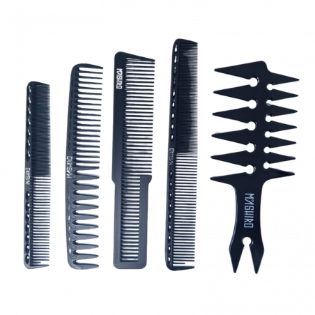 Kit Peignes Carbone Mashiro | Résistance & précision – O’Barbershop