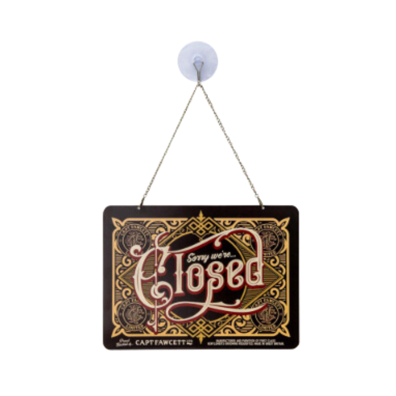 Panneau Open/Close Captain Fawcett