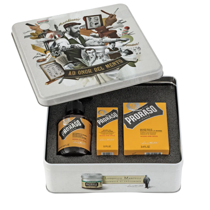Coffret Barbe Beard Care Tin | Le kit complet – O’Barbershop