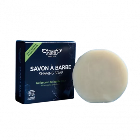 Savon à Barbe au Beurre de Karité certifié BIO COSMOS