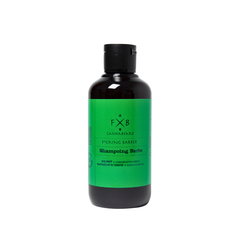 Shampoing Barbe Cannabeard | Nettoyage doux & parfum chanvre – O’Barbershop