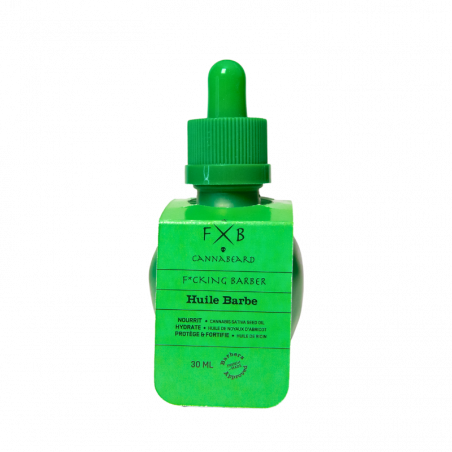 Huile Barbe Cannabeard | Hydratation & senteur originale – O’Barbershop